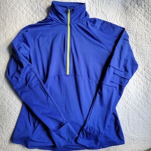 Athleta 3/4 Zip Top S
